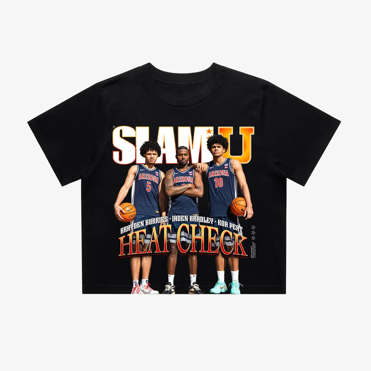 SLAM Crop Cover Tee - Arizona MBB (SLAMU 18) sold by SLAM Goods