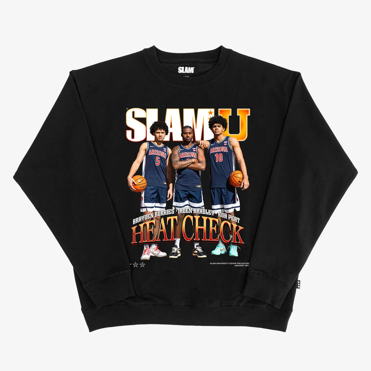 SLAM Cover Crewneck - Arizona MBB (SLAMU 18) sold by SLAM Goods product image thumbnail 2
