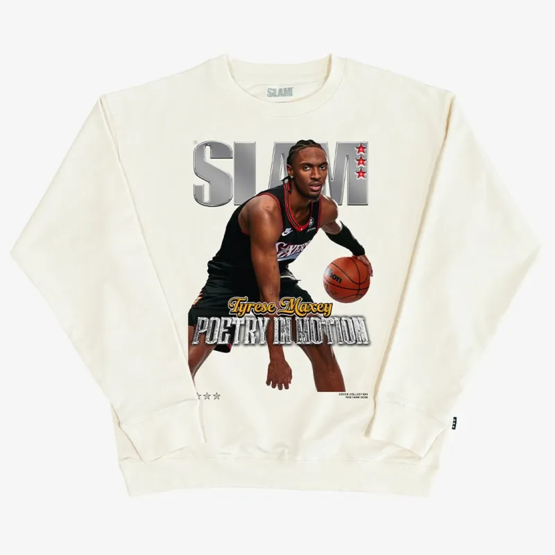 SLAM Cover Crewneck - Tyrese Maxey (SLAM 260) made by Slam