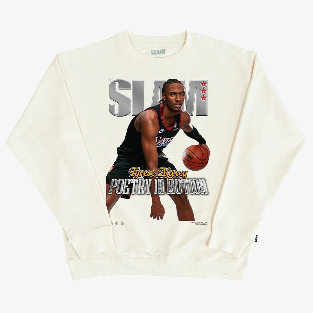 SLAM Cover Crewneck - Tyrese Maxey (SLAM 260) sold by SLAM Goods