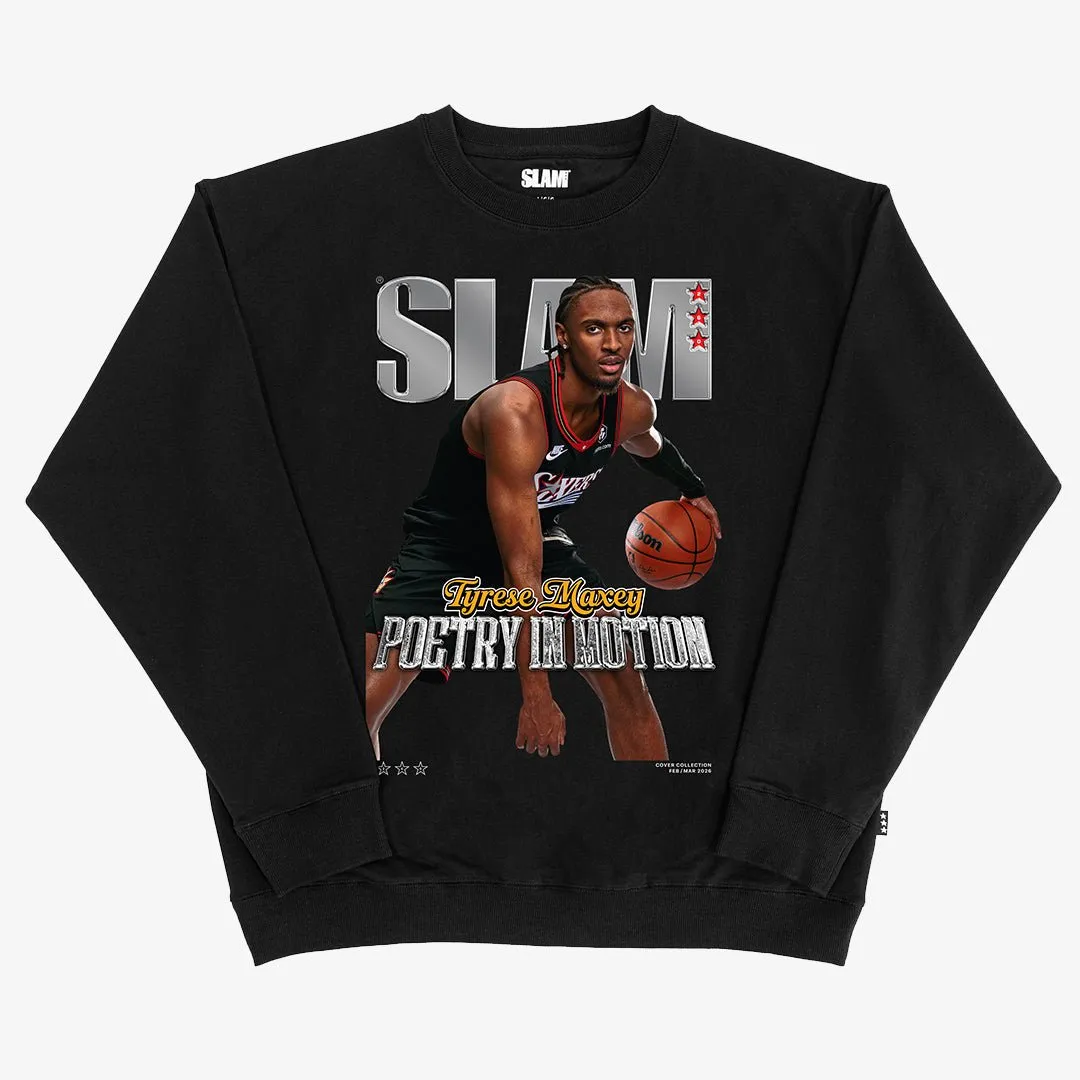 SLAM Cover Crewneck - Tyrese Maxey (SLAM 260) sold by SLAM Goods product image thumbnail 2