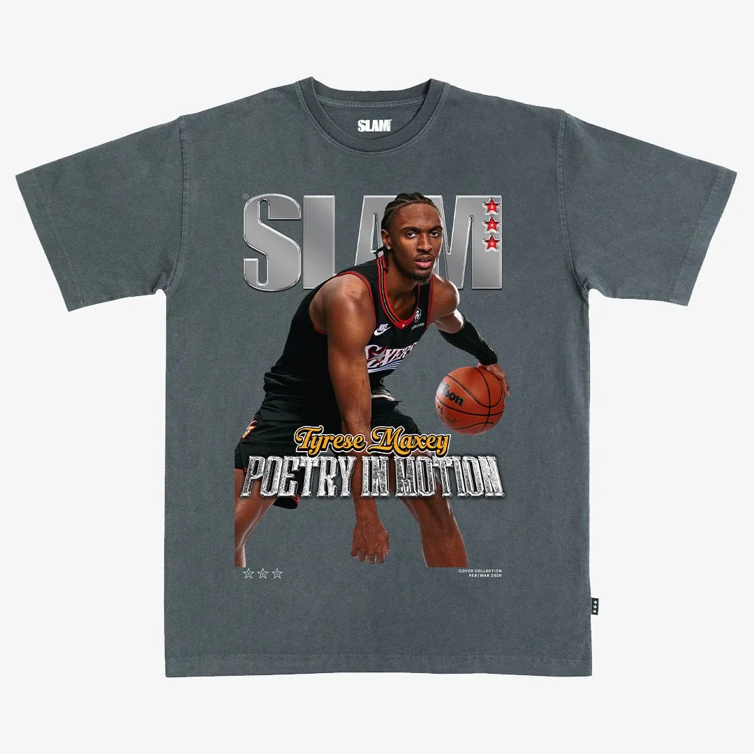 SLAM Cover Tee - Tyrese Maxey (SLAM 260) sold by SLAM Goods product image thumbnail 2
