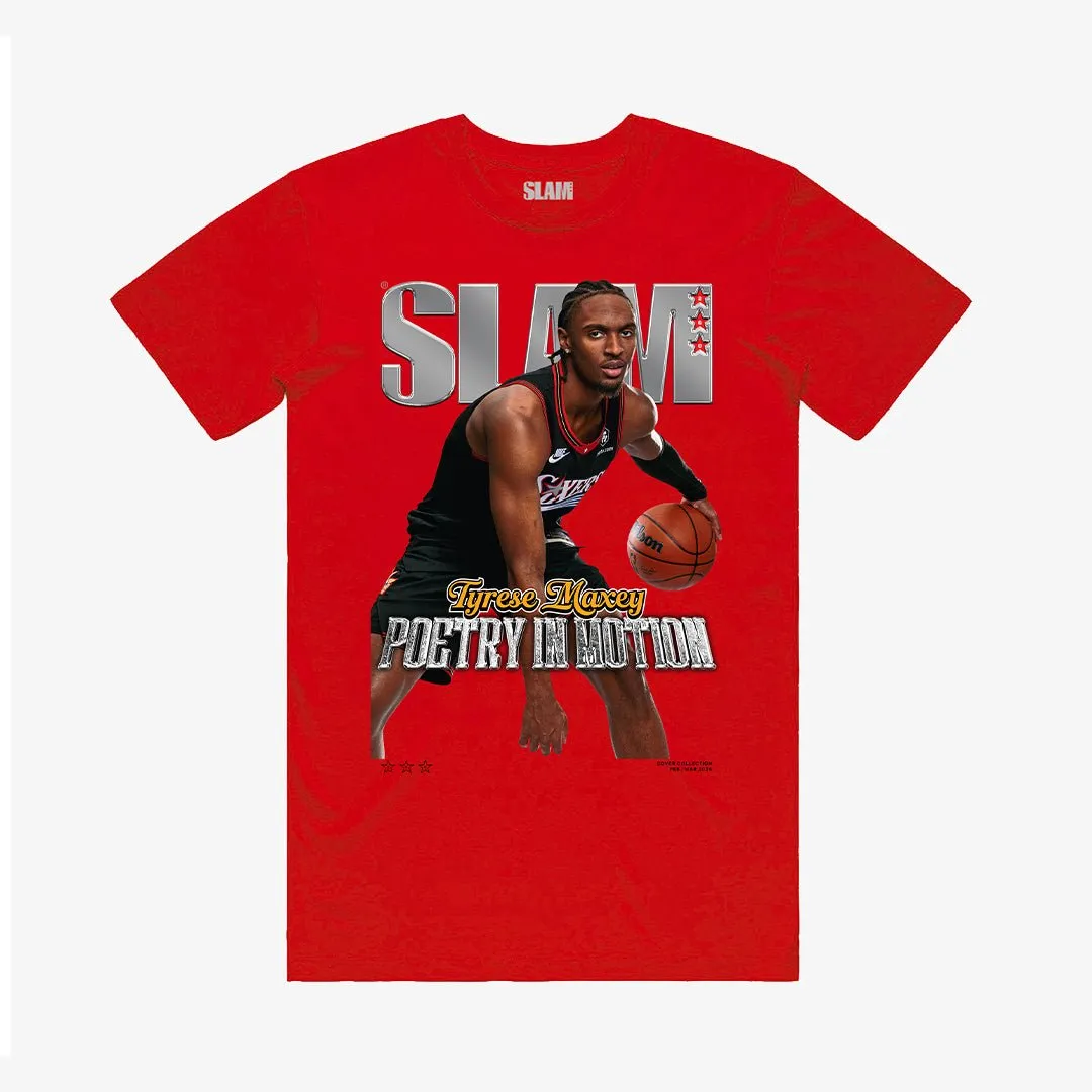 SLAM Cover Tee - Tyrese Maxey (SLAM 260) sold by SLAM Goods product image thumbnail 3