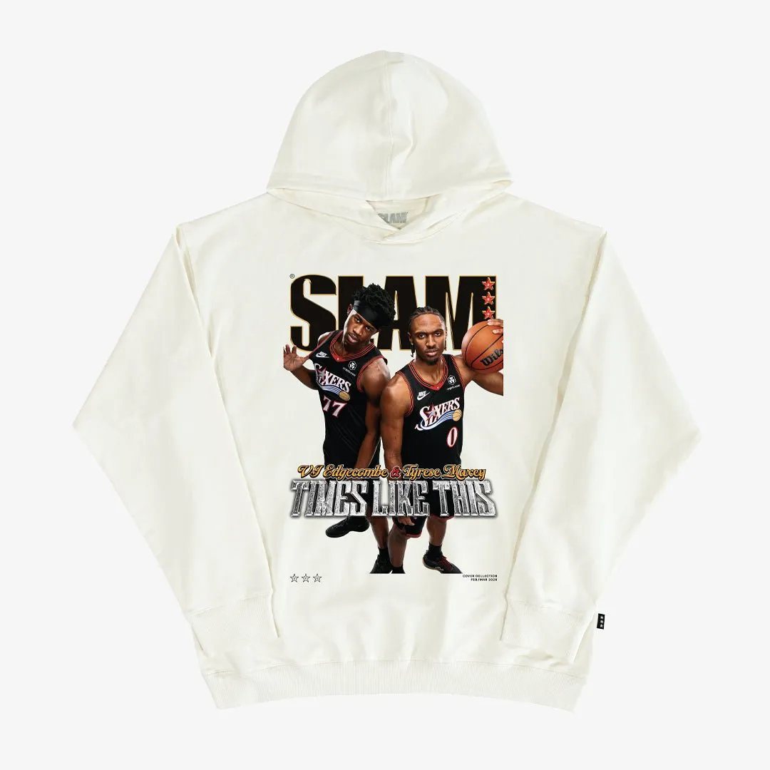 SLAM Cover Hoodie - Tyrese Maxey + VJ Edgecombe (SLAM 260) sold by SLAM Goods product image thumbnail 2