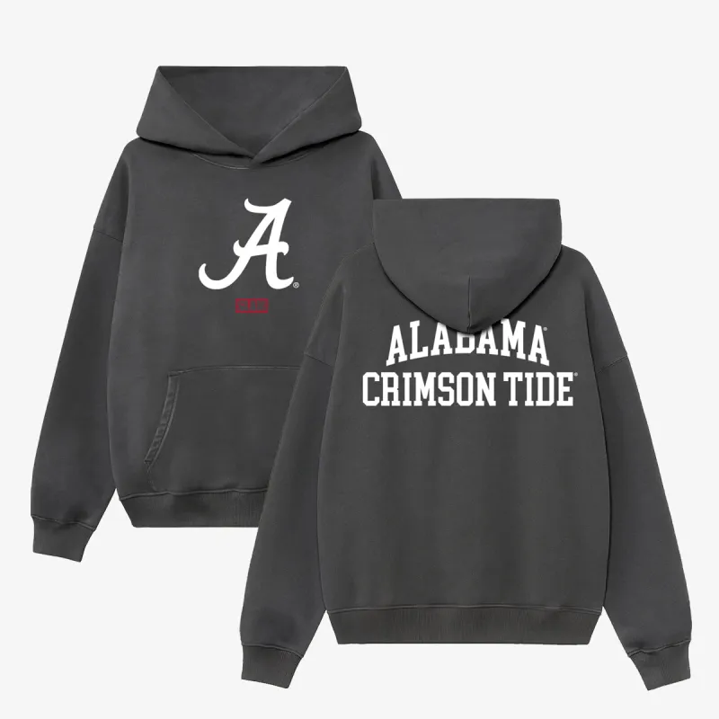 Alabama Monochromatic Washed Hoodie sold by SLAM Goods