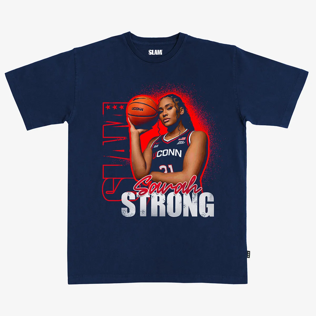 SLAM Sarah Strong Remix Heavy Tee sold by SLAM Goods