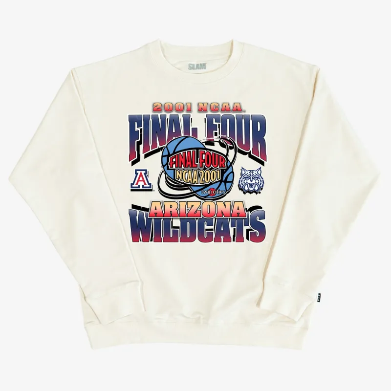 Arizona '01 Final Four Legacy Crewneck made by Slam