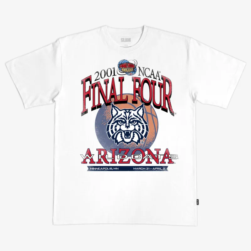 Arizona '01 Final Four Heavy Tee sold by SLAM Goods