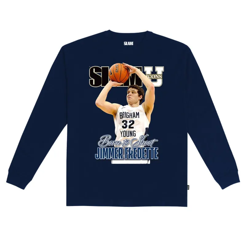 SLAM Cover L/S Tee - Jimmer Fredette (SLAM ICONS) made by Slam