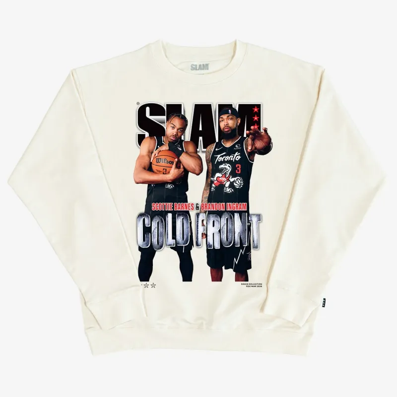 SLAM Cover Crewneck - Scottie Barnes + Brandon Ingram (SLAM 260) sold by SLAM Goods