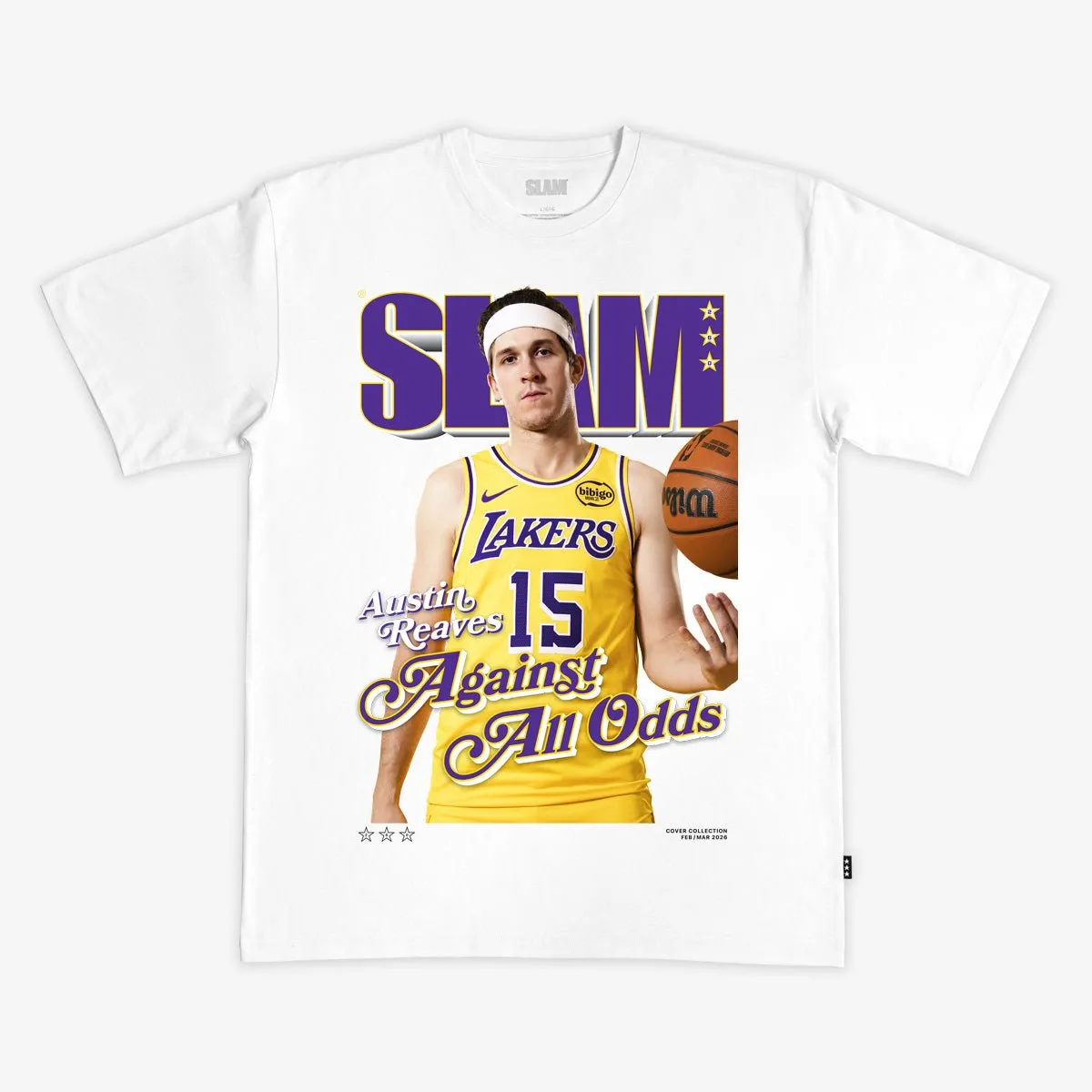 SLAM Cover Tee - Austin Reaves (SLAM 260) sold by SLAM Goods product image thumbnail 3