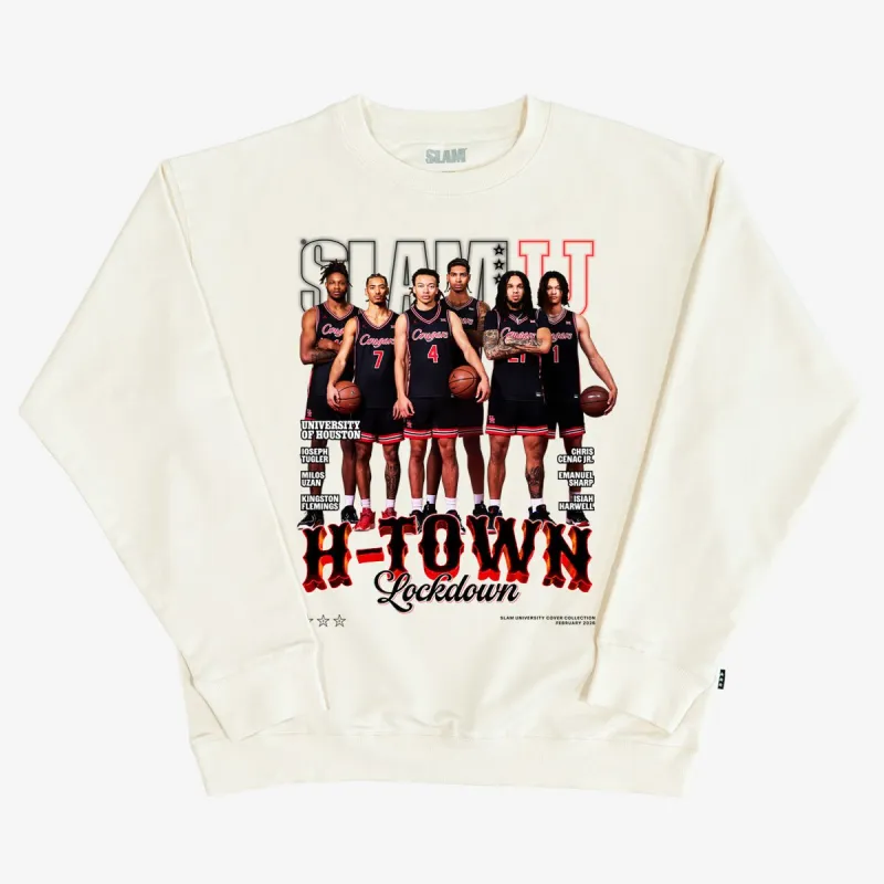 SLAM Cover Crewneck - Houston MBB (SLAMU 20) sold by SLAM Goods