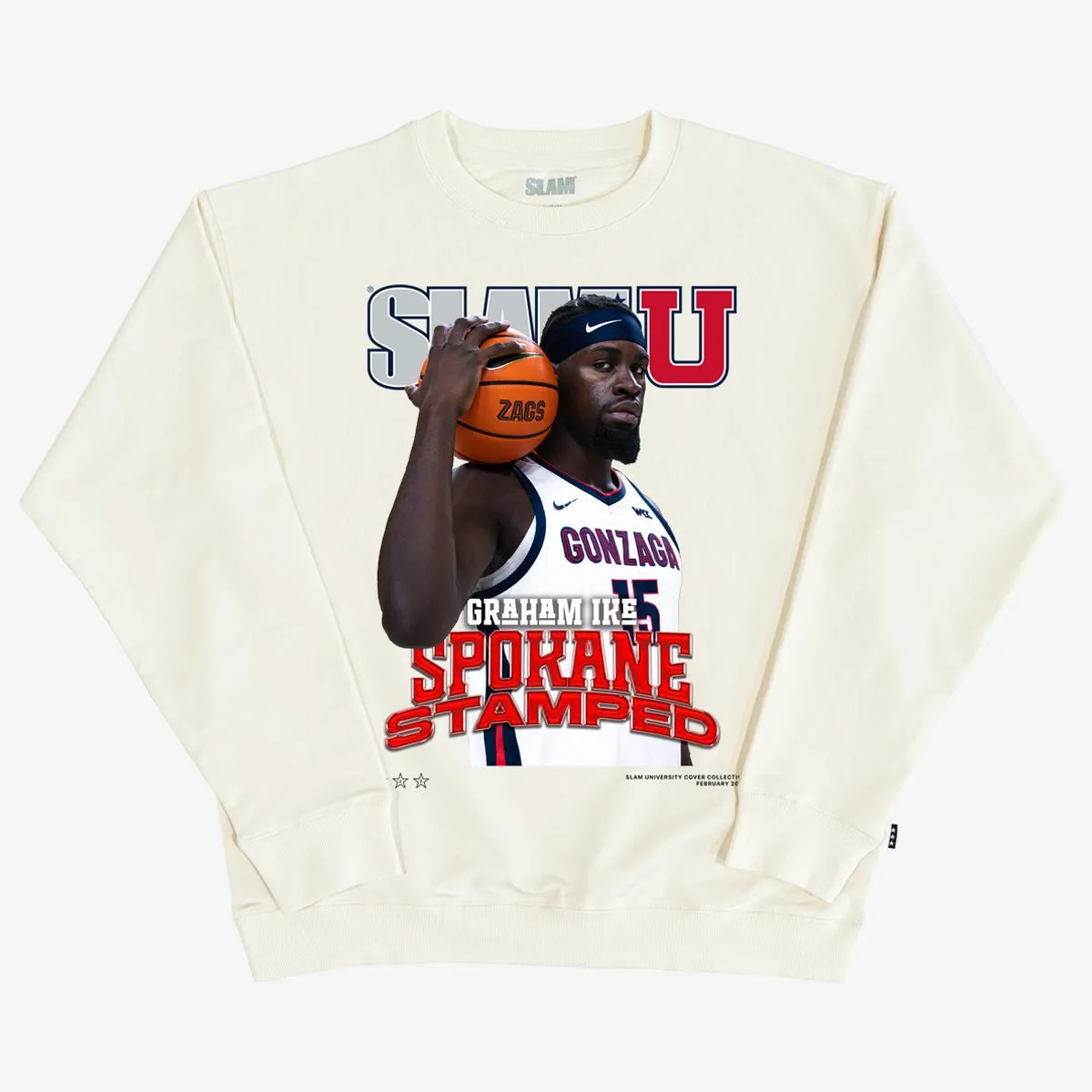 SLAM Cover Crewneck - Graham Ike (SLAMU 22) sold by SLAM Goods