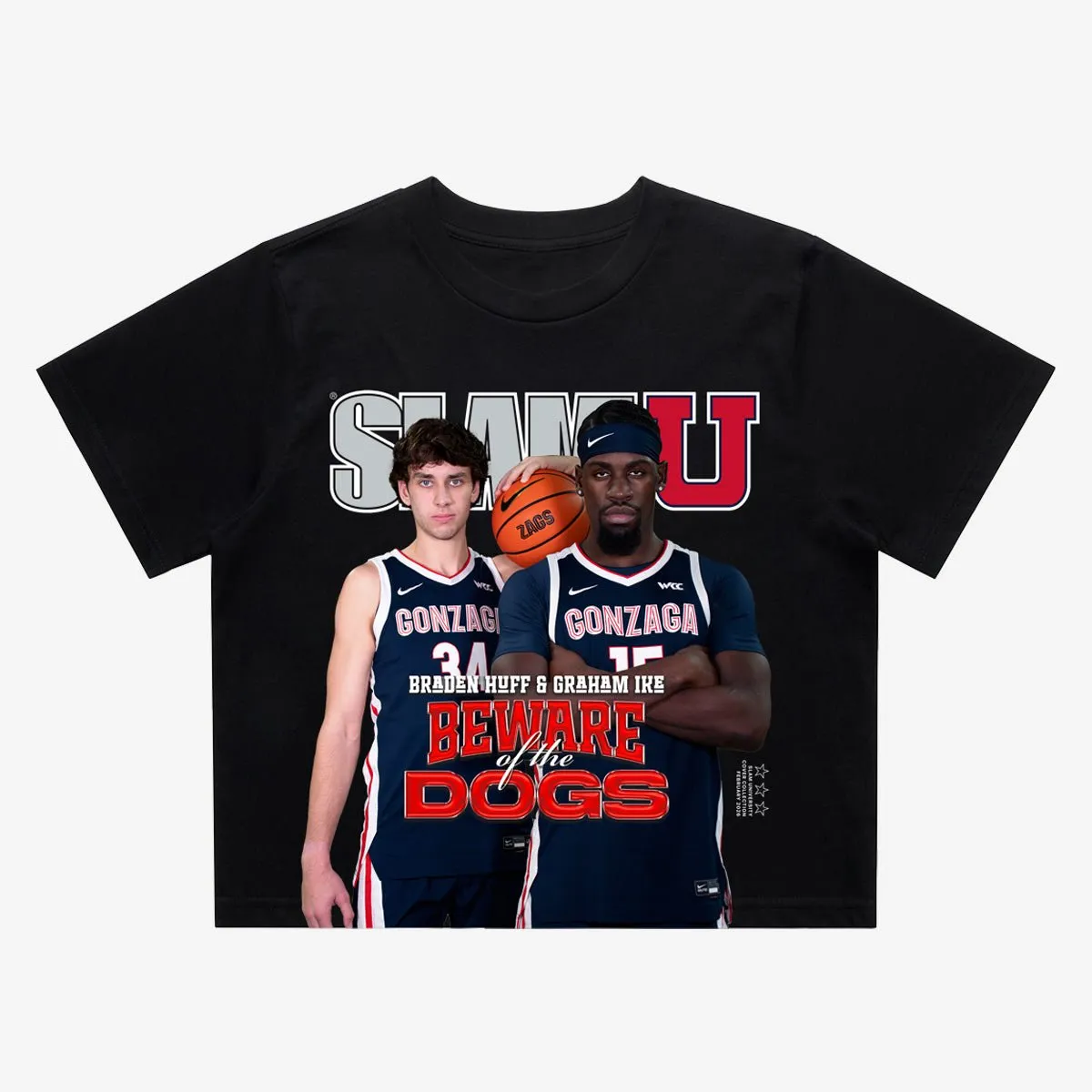 SLAM Crop Cover Tee - Braden Huff + Graham Ike (SLAMU 22) sold by SLAM Goods