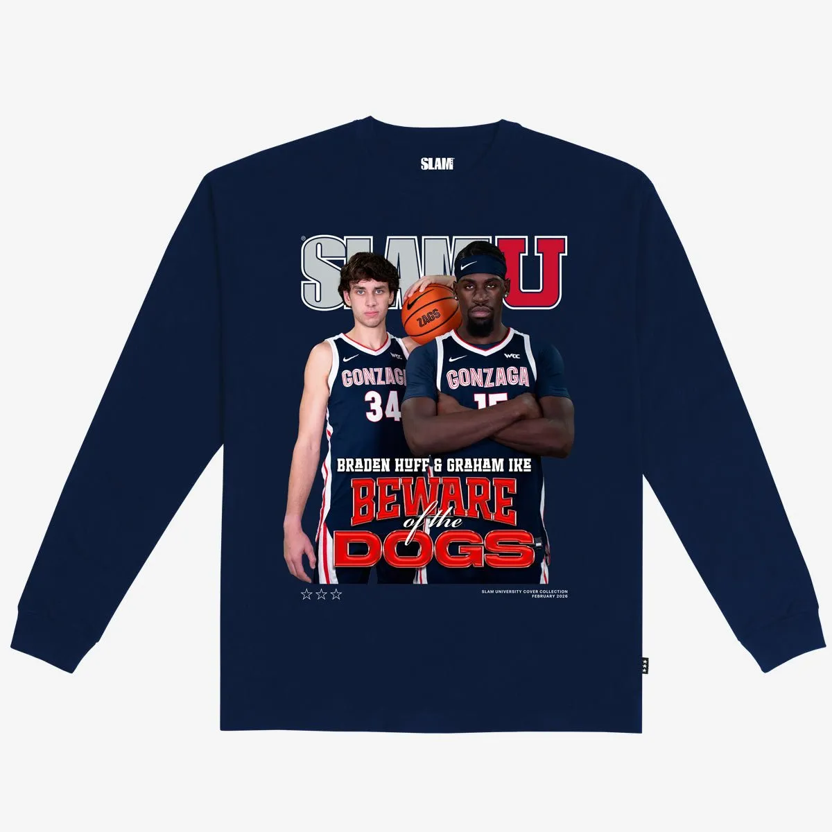 SLAM Cover L/S Tee - Braden Huff + Graham Ike (SLAMU 22) sold by SLAM Goods