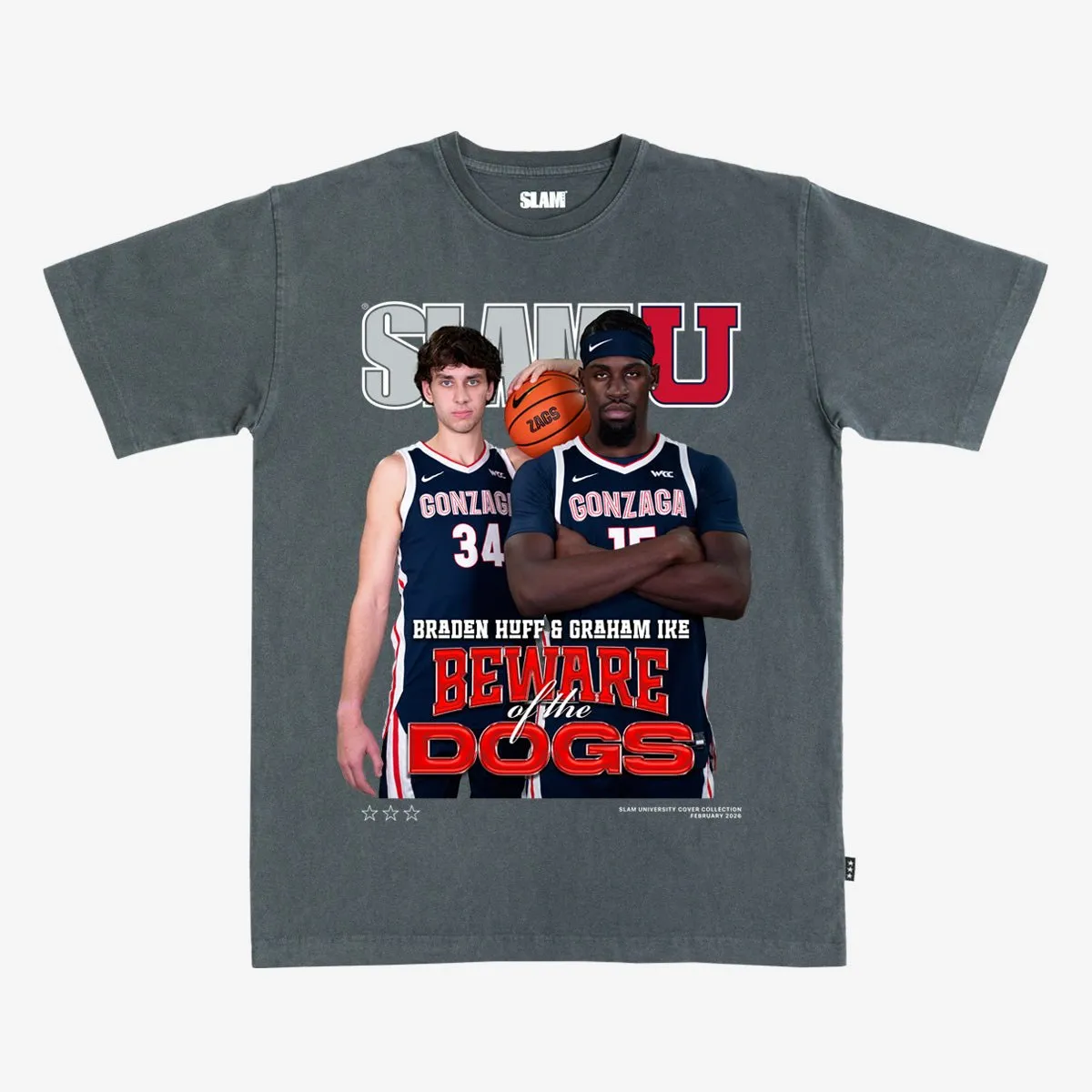 SLAM Cover Tee - Braden Huff + Graham Ike (SLAMU 22) sold by SLAM Goods product image thumbnail 3