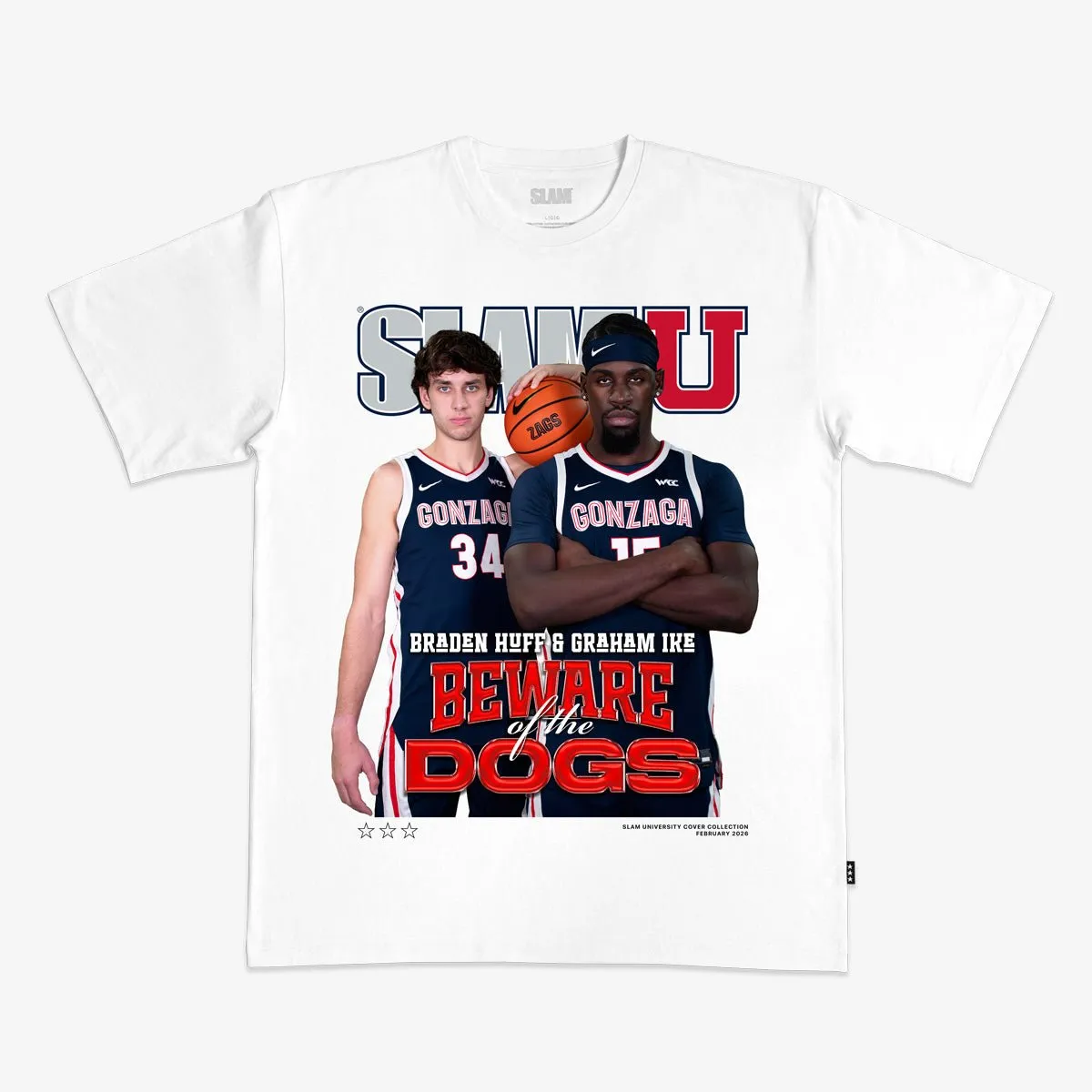 SLAM Cover Tee - Braden Huff + Graham Ike (SLAMU 22) sold by SLAM Goods product image thumbnail 2