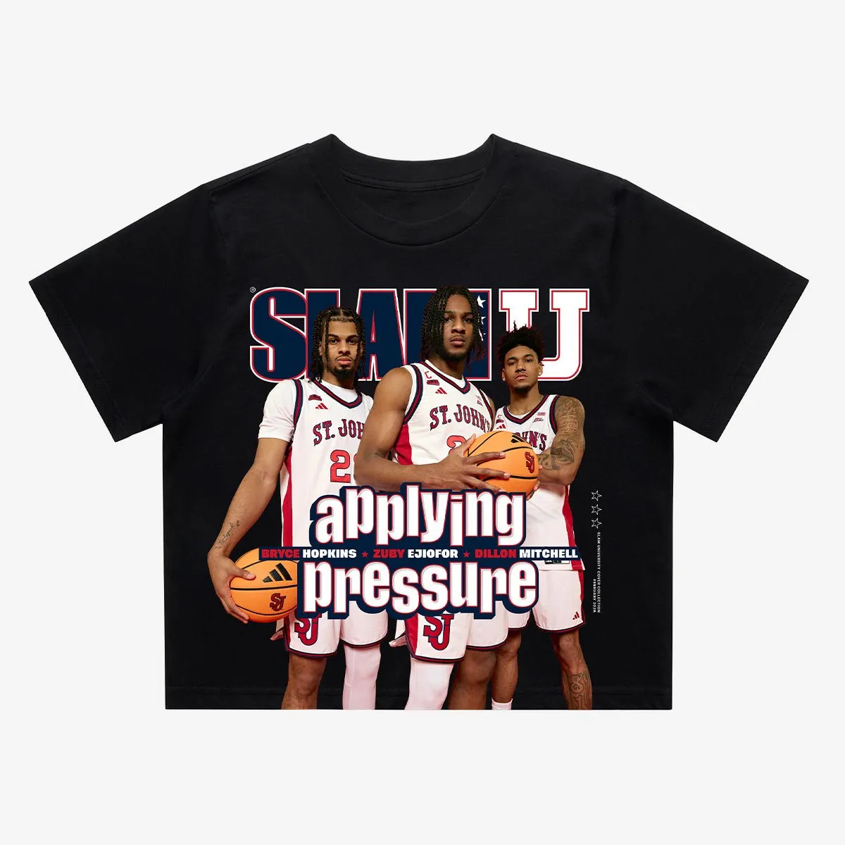 SLAM Crop Cover Tee - St. John's MBB (SLAMU 21) sold by SLAM Goods