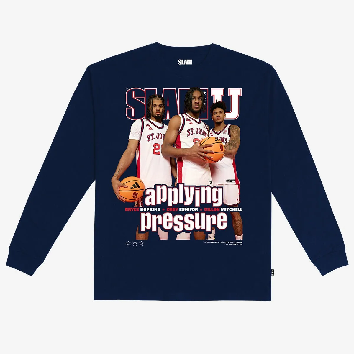 SLAM Cover L/S Tee - St. John's MBB (SLAMU 21) sold by SLAM Goods product image thumbnail 2