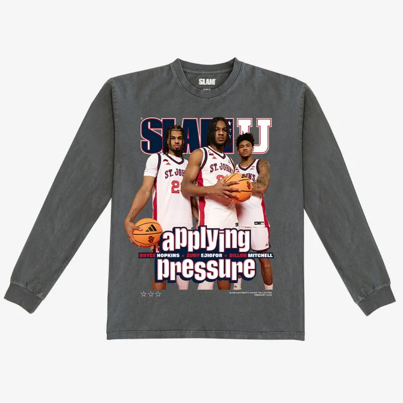 SLAM Cover L/S Tee - St. John's MBB (SLAMU 21) made by Slam