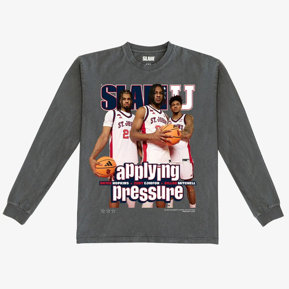SLAM Cover L/S Tee - St. John's MBB (SLAMU 21) sold by SLAM Goods