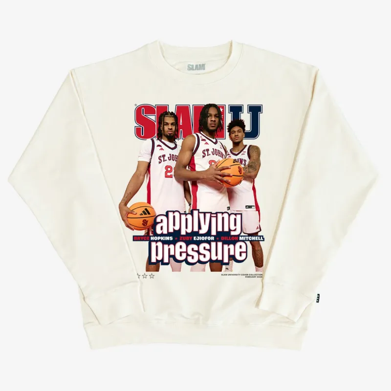 SLAM Cover Crewneck - St. John's MBB (SLAMU 21) sold by SLAM Goods