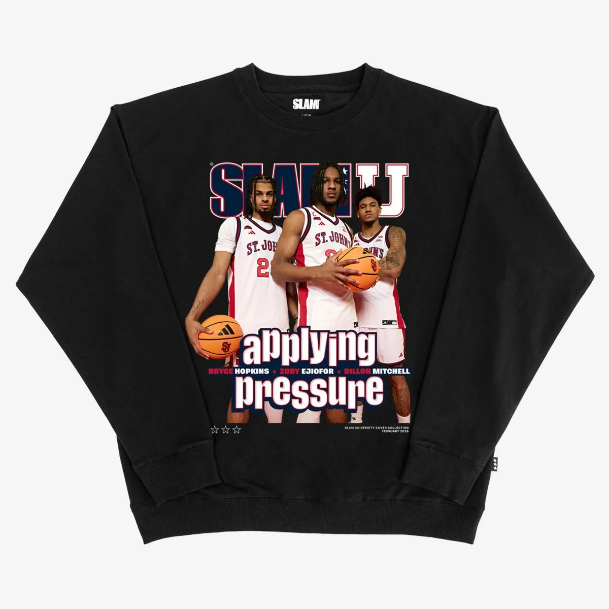 SLAM Cover Crewneck - St. John's MBB (SLAMU 21) sold by SLAM Goods product image thumbnail 2