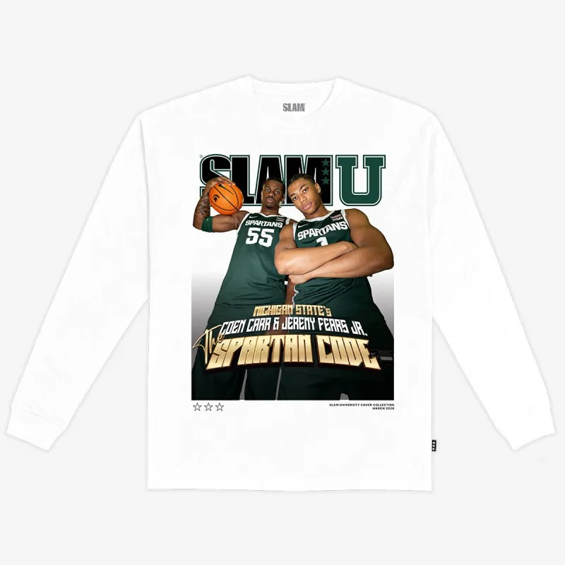 SLAM Cover L/S Tee - Coen Carr + Jeremy Fears Jr. (SLAMU) sold by SLAM Goods