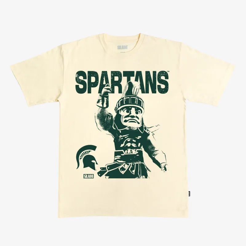 Michigan State Mascot Mode Heavy Tee made by SLAM Goods