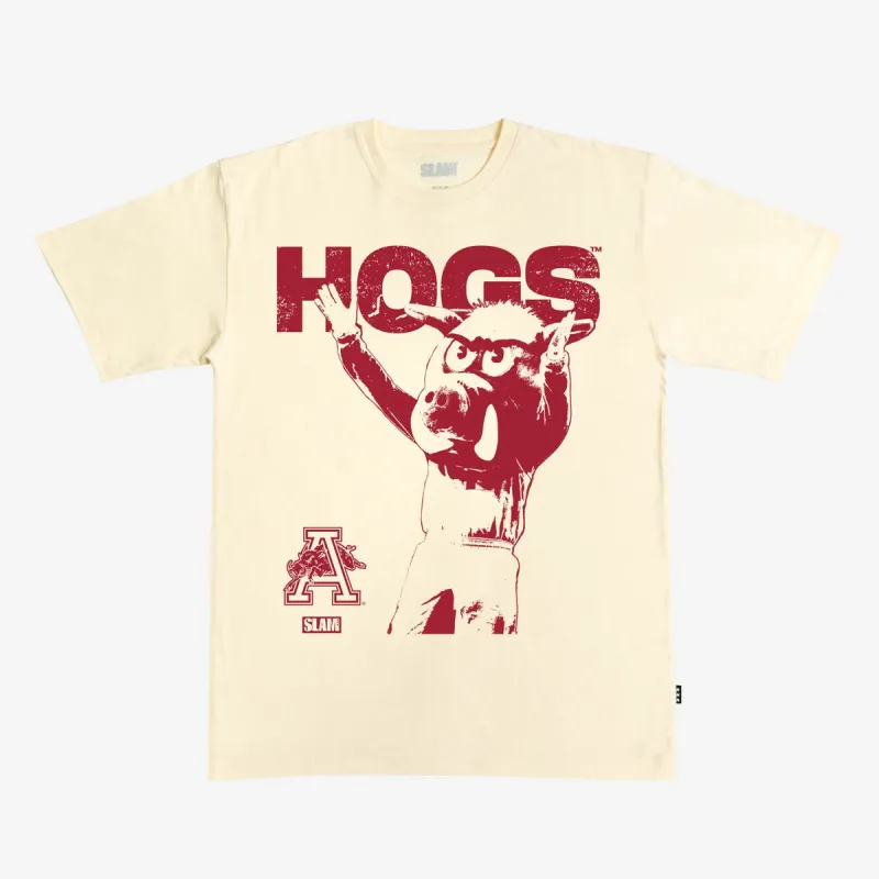 Arkansas Mascot Mode Heavy Tee sold by SLAM Goods