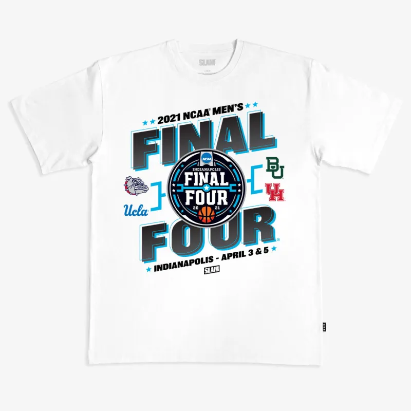 NCAA '21 Men's Final Four Heavy Tee sold by SLAM Goods