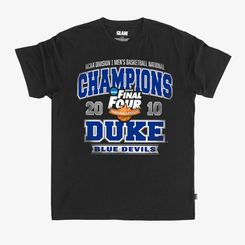 Duke '10 National Champs Heritage Tee made by Slam