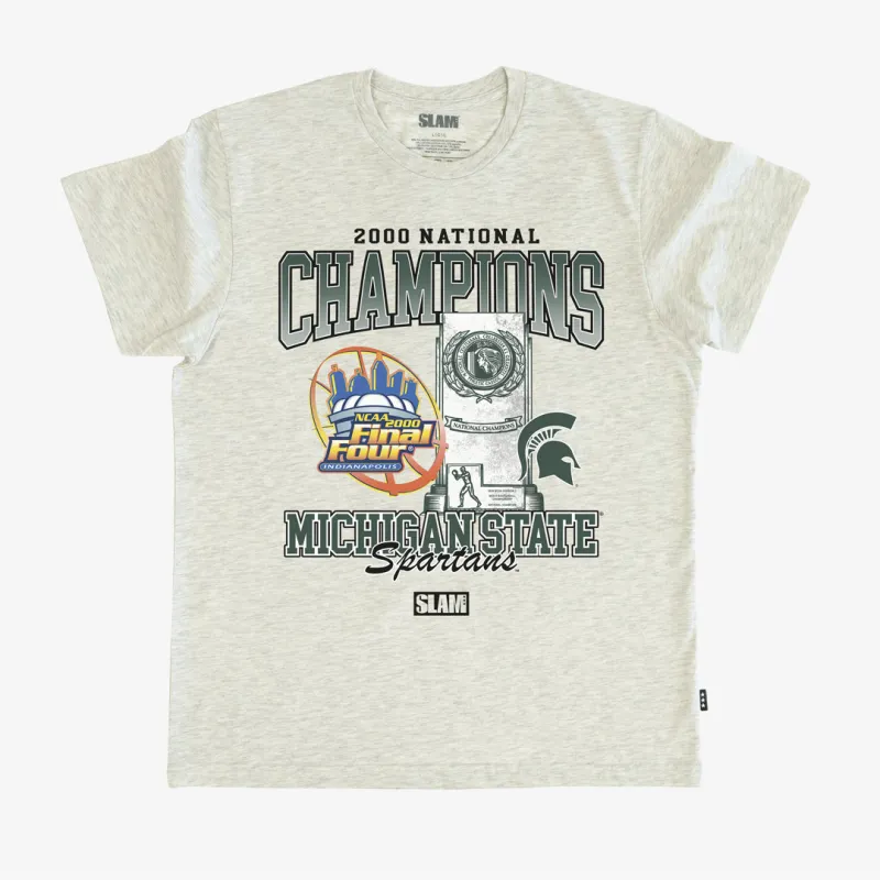 Michigan State '00 National Champs Heritage Tee made by Slam