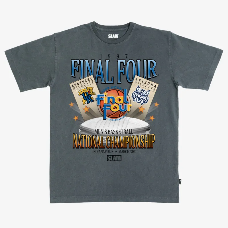 NCAA '97 Men's National Championship Heavy Tee sold by SLAM Goods