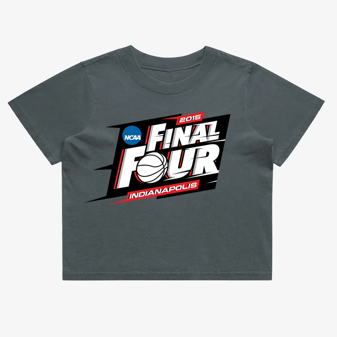 NCAA 2015 Final Four Logo Crop Tee sold by SLAM Goods