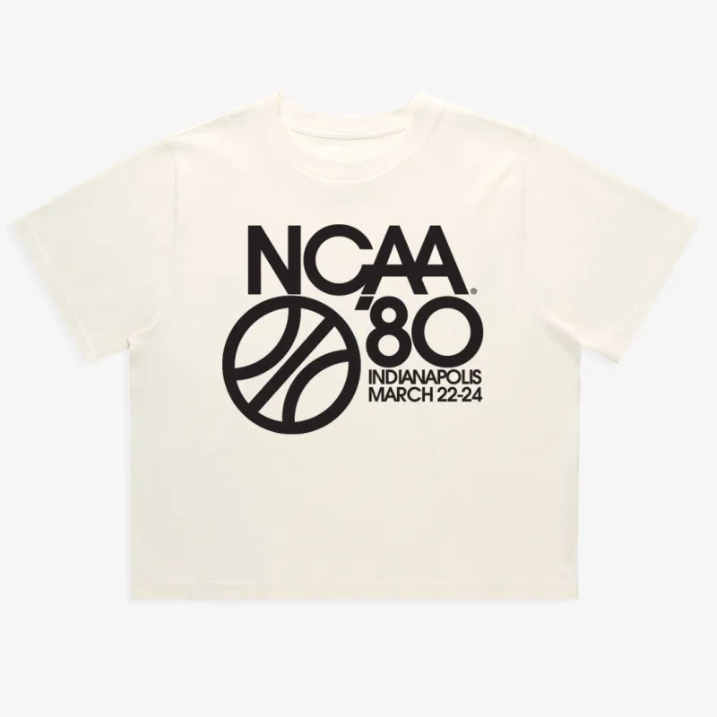 NCAA 1980 Final Four Logo Crop Tee sold by SLAM Goods