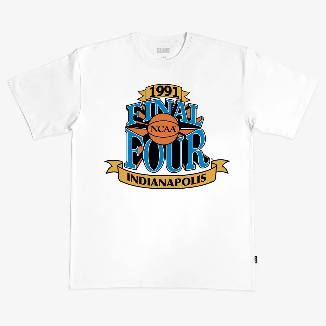 NCAA '91 Final Four Logo Heavy Tee sold by SLAM Goods