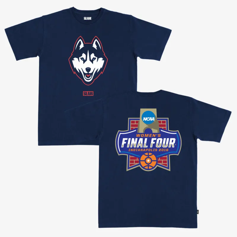 UCONN '16 Final Four Heavy Tee made by Slam