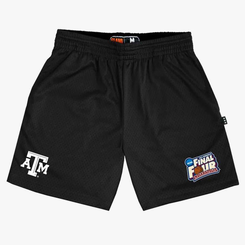 Texas A&M '11 Final Four Practice Shorts made by Slam