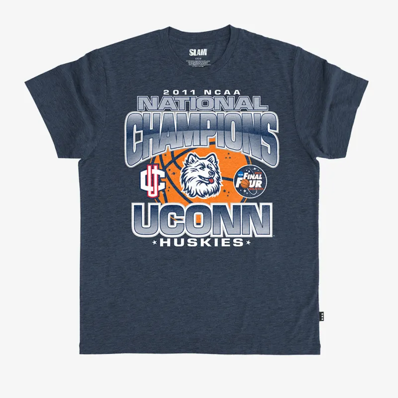UCONN '11 National Champs Heritage Tee made by Slam