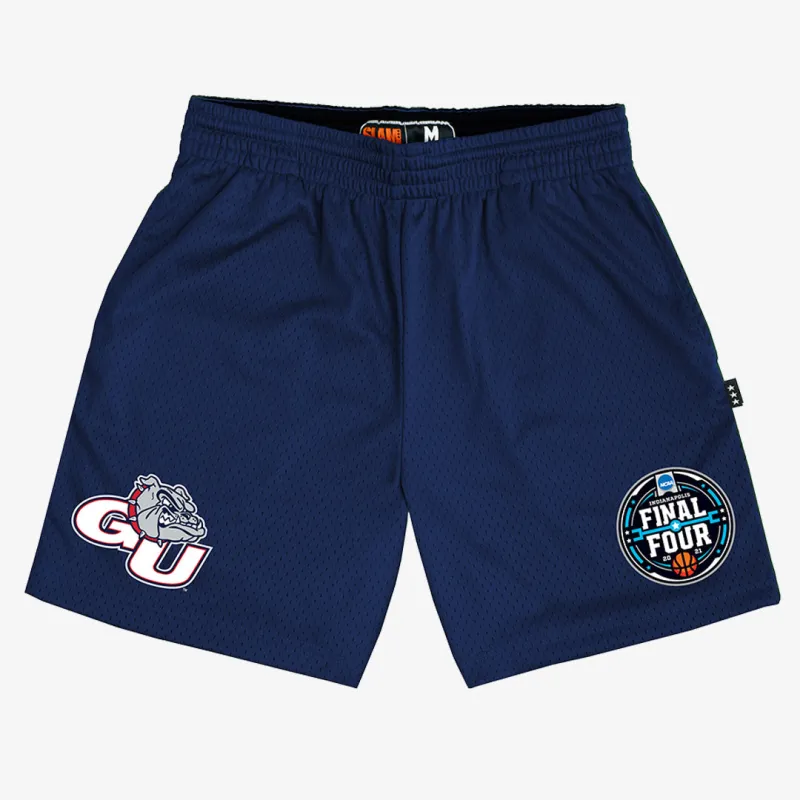 Gonzaga '21 Final Four Practice Shorts made by SLAM Goods