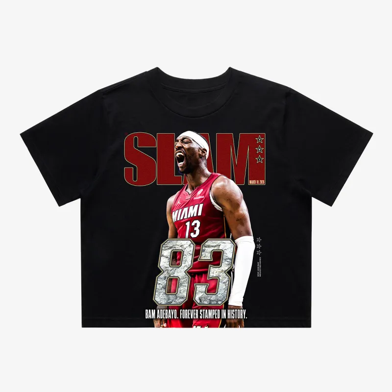SLAM Crop Cover Tee - Bam Adebayo (SLAM 261) made by Slam