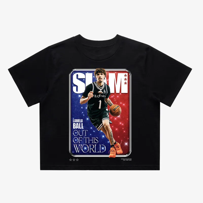 SLAM Crop Cover Tee - LaMelo Ball (SLAM 237) made by Slam