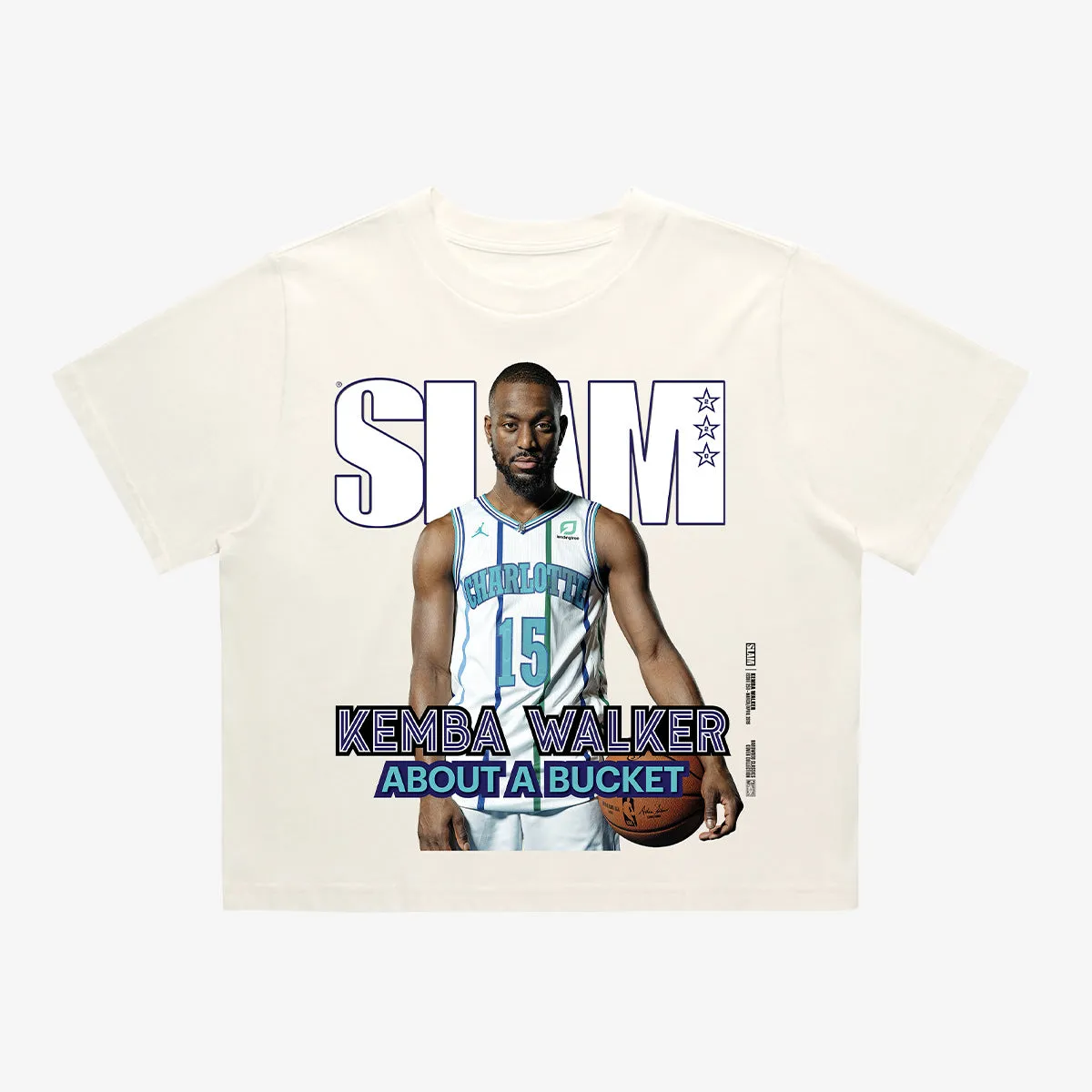 SLAM Crop Cover Tee - Kemba Walker (SLAM 220) sold by SLAM Goods product image thumbnail 2