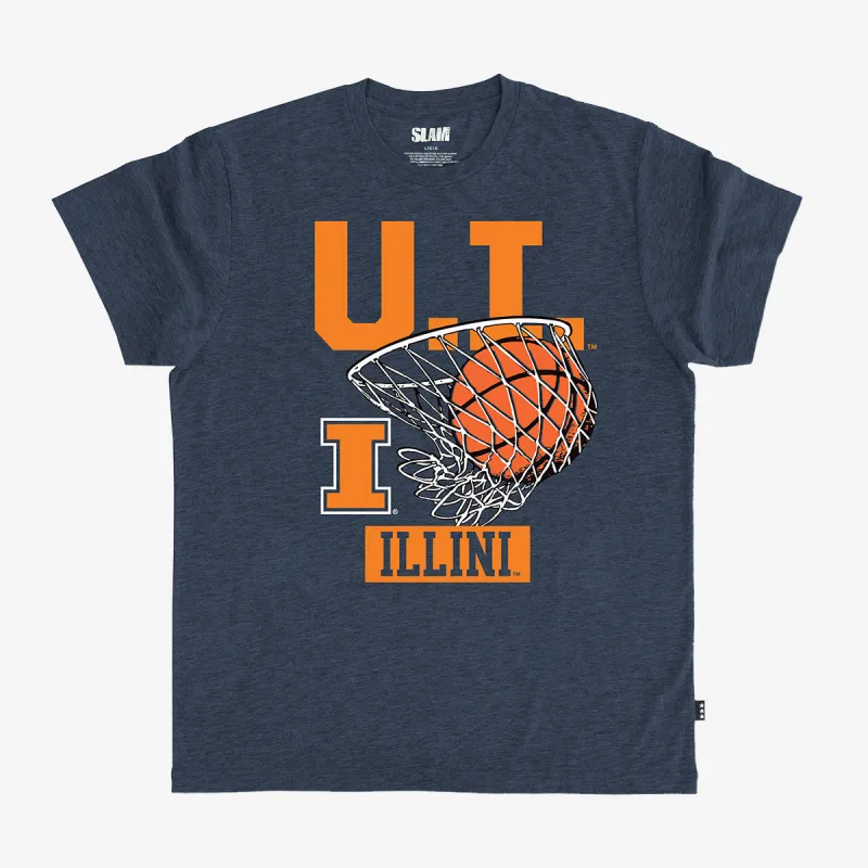 Illinois Hoops Heritage Tee made by Slam