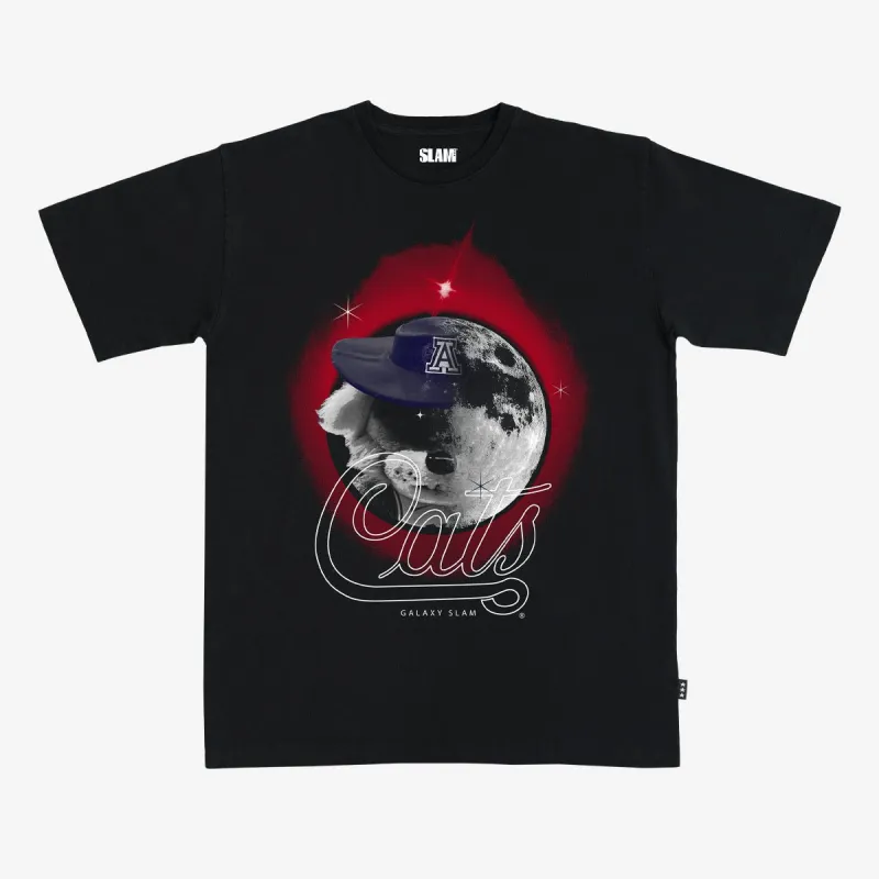 SLAM Galaxy Cats Half Wilbur Half Moon Heavy Tee made by Slam