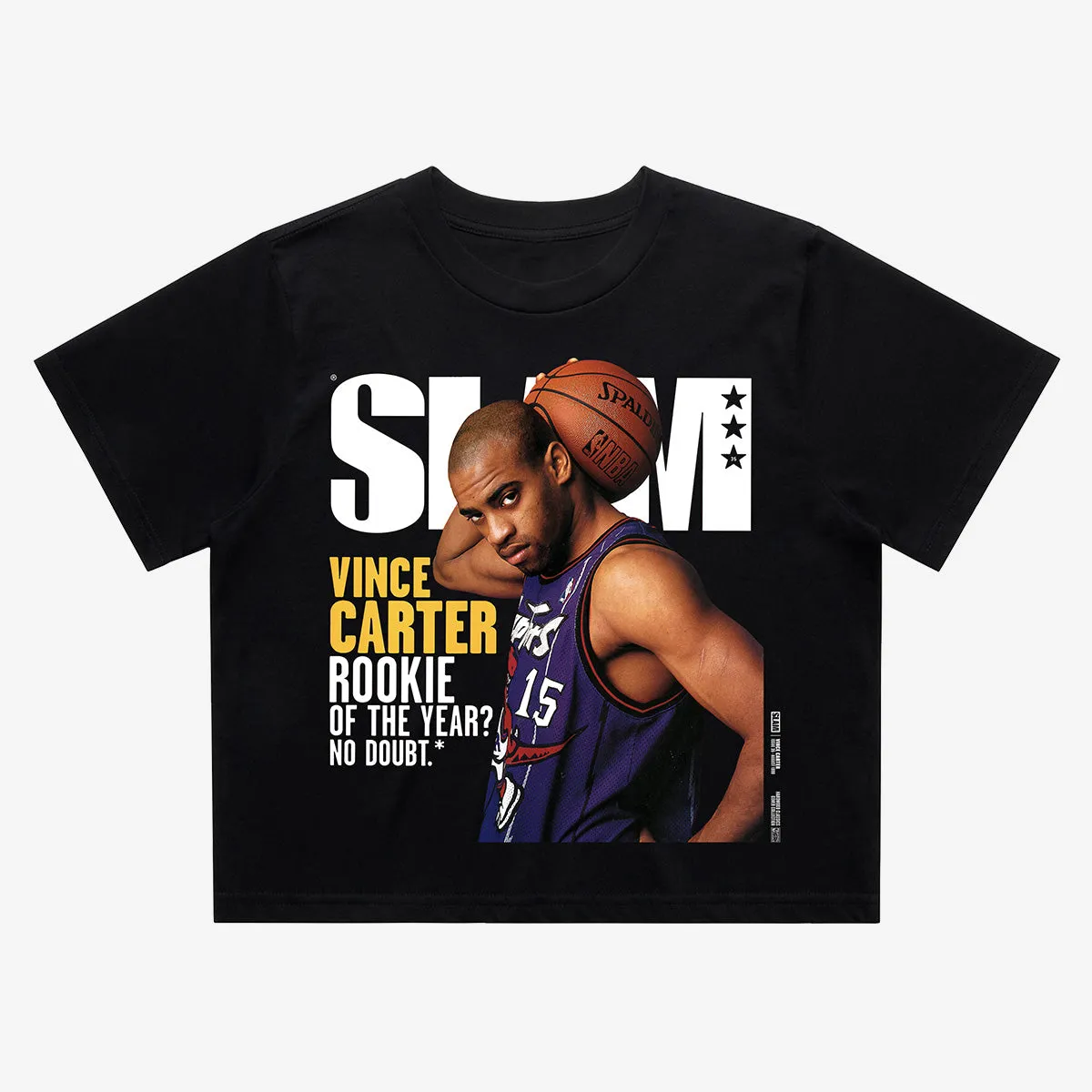 SLAM Hardwood Classics Crop Cover Tee - Vince Carter (SLAM 35) sold by SLAM Goods