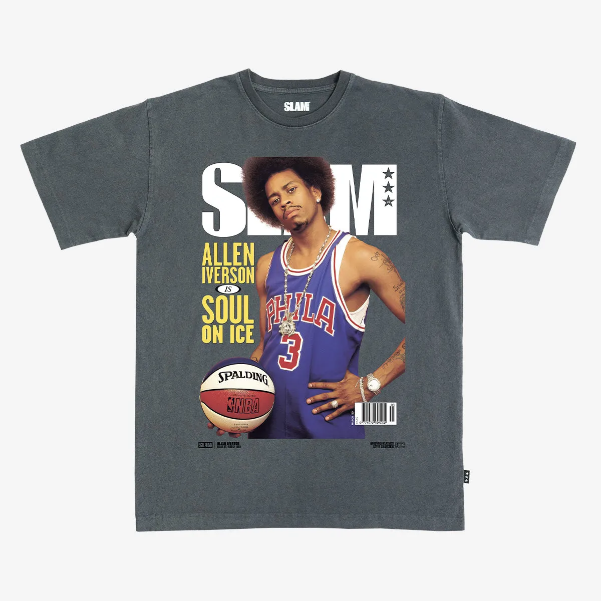 SLAM Hardwod Classics Cover Tee - Allen Iverson (SLAM 32) sold by SLAM Goods product image thumbnail 2