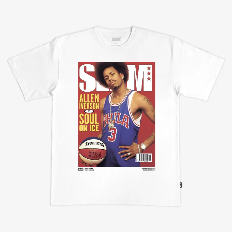 SLAM Hardwod Classics Cover Tee - Allen Iverson (SLAM 32) made by Slam