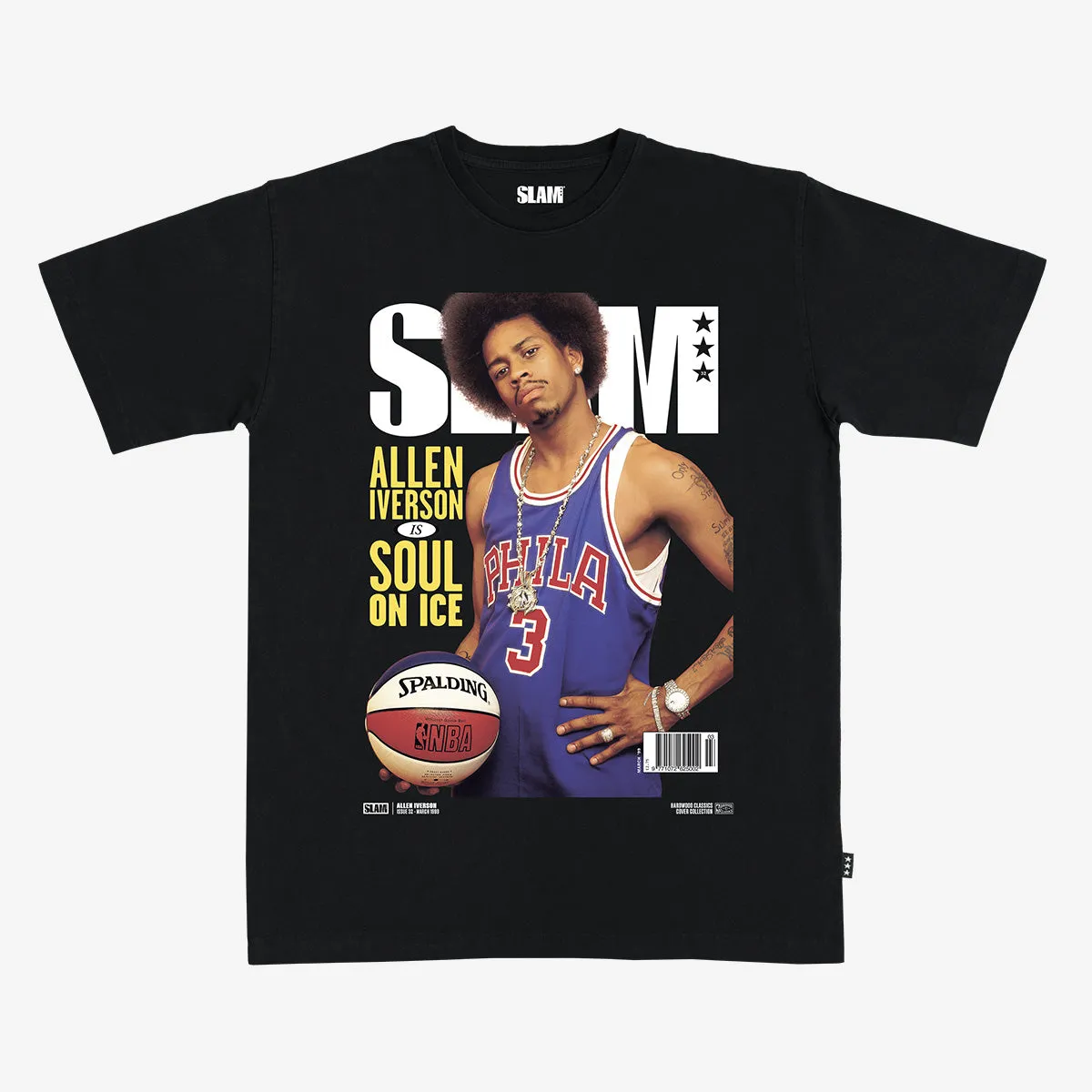 SLAM Hardwod Classics Cover Tee - Allen Iverson (SLAM 32) sold by SLAM Goods product image thumbnail 3